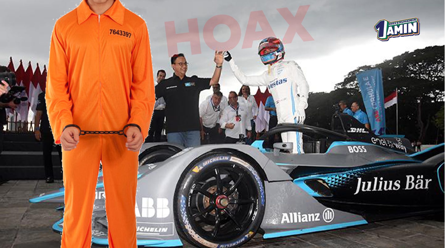 Berita hoax bahwa Anies telah ditangkap dan ditahan atas dugaan kasus Formula E, baca fakta selengkapnya di sini!