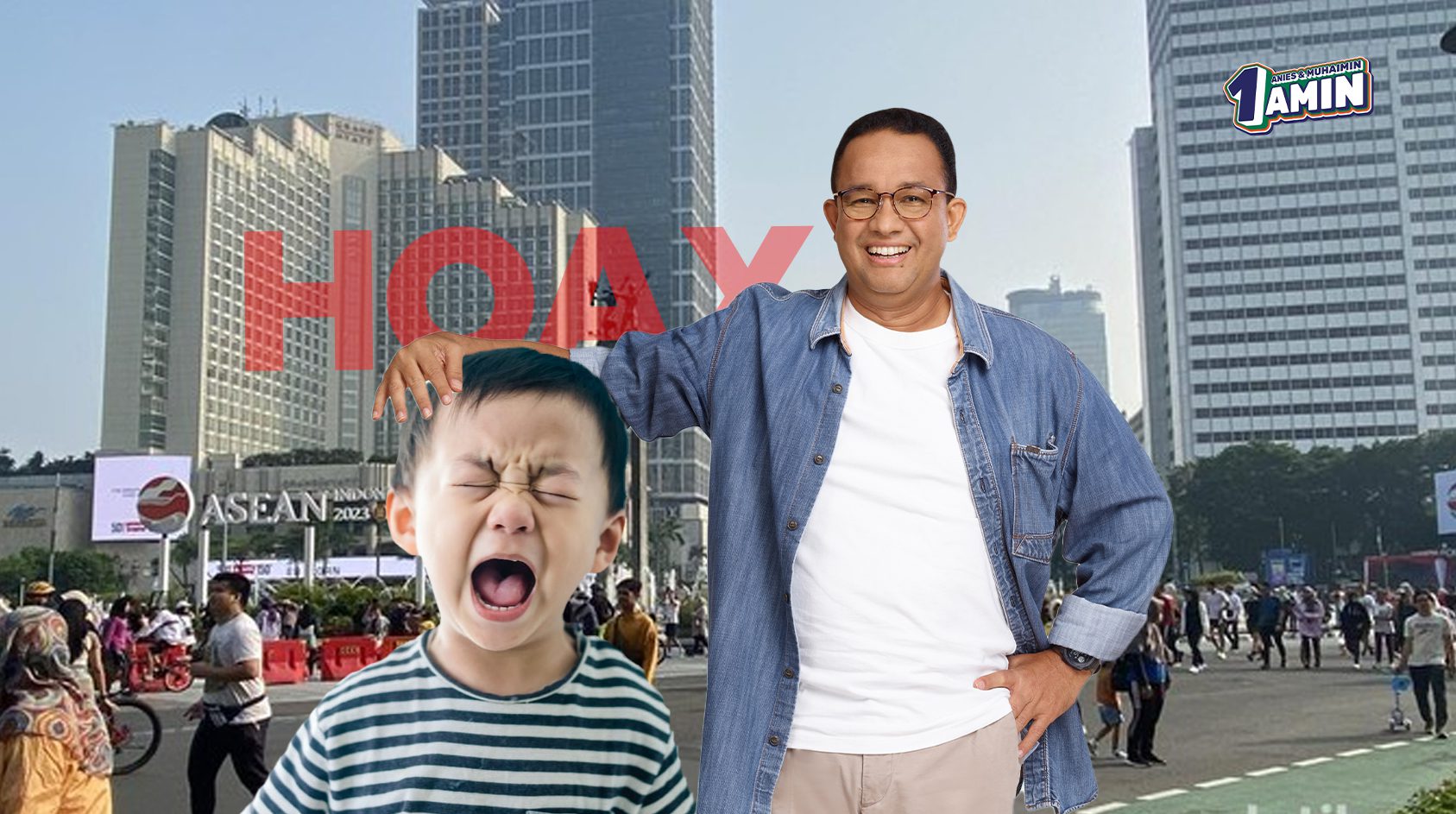 Anies menipu bocah