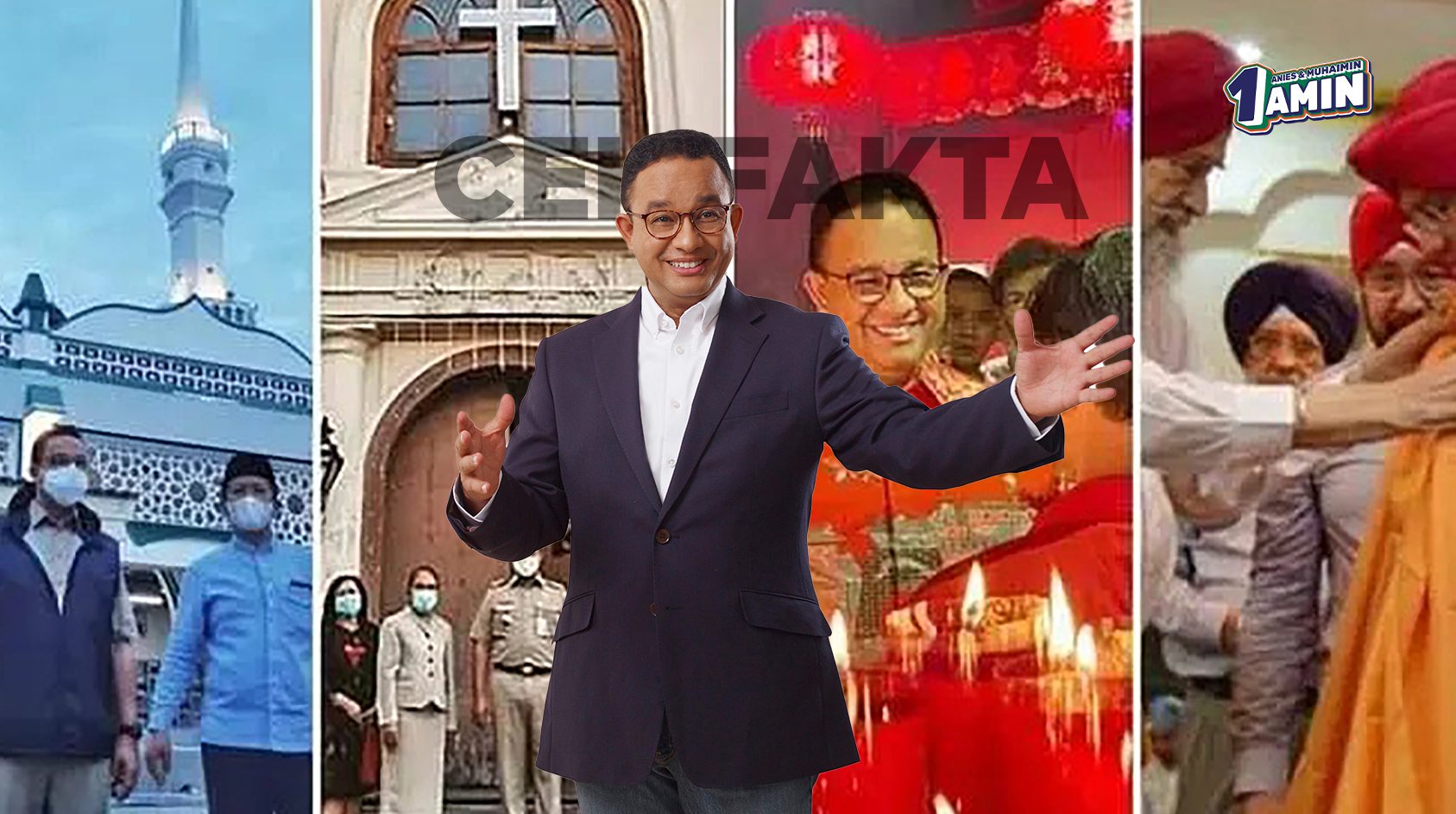 Anies Blunder Soal Data Rumah Ibadah di Jakarta_