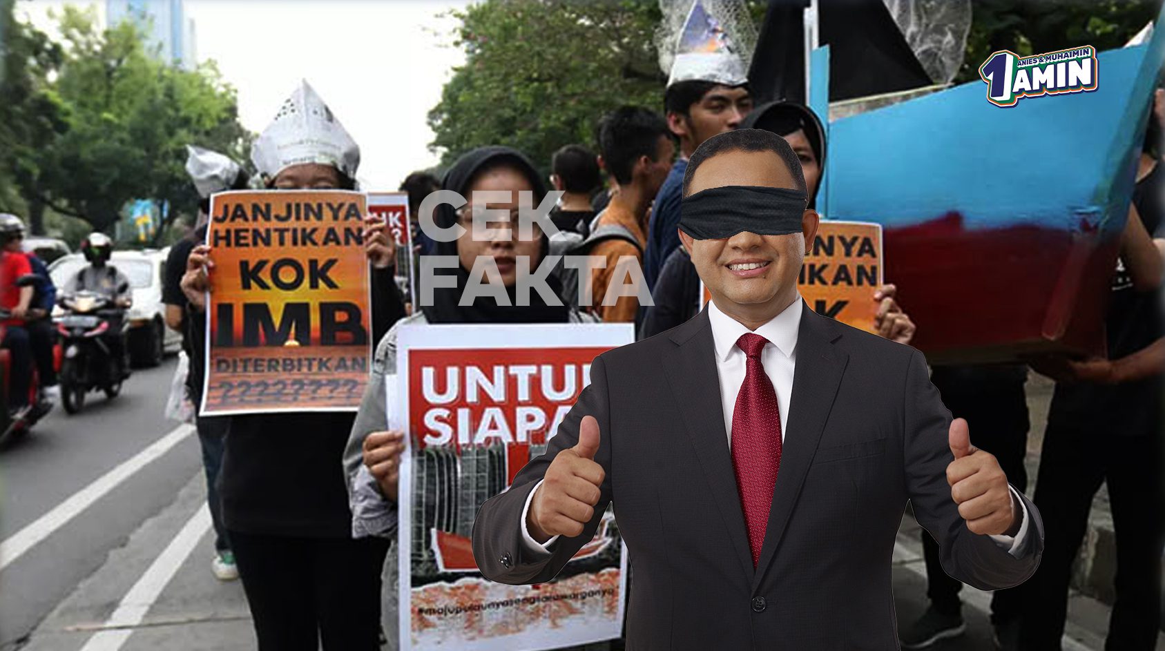 Anies Ingkar Janji soal Kampanye _Tolak Reklamasi_