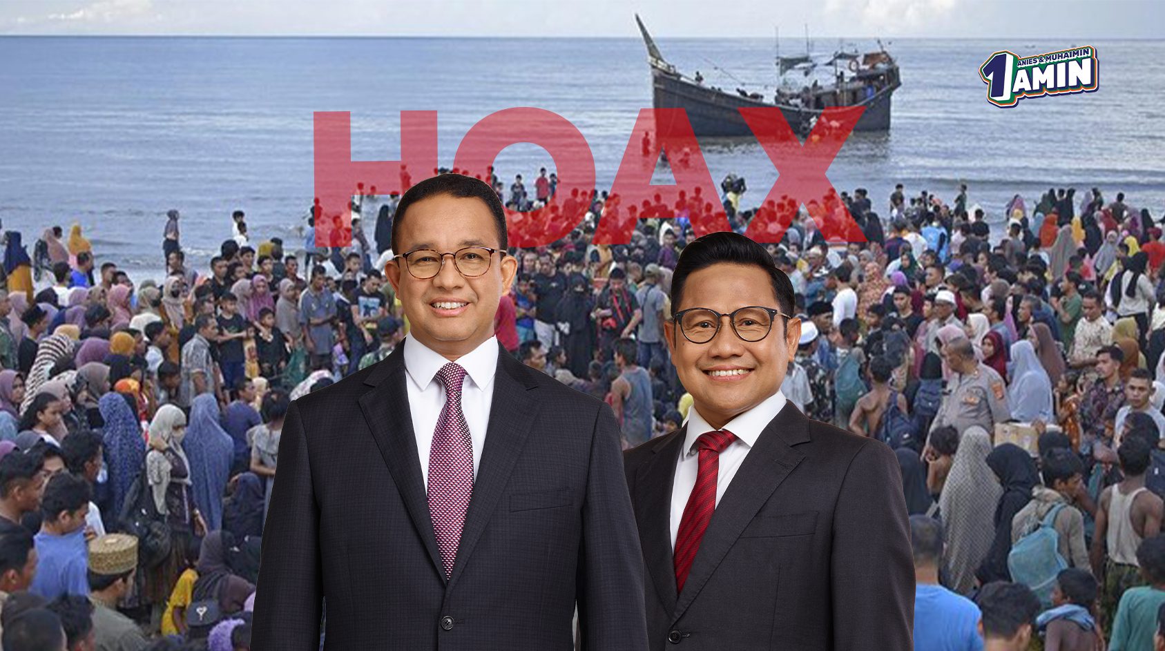 Anies dan isu soal pengungsi rohingnya