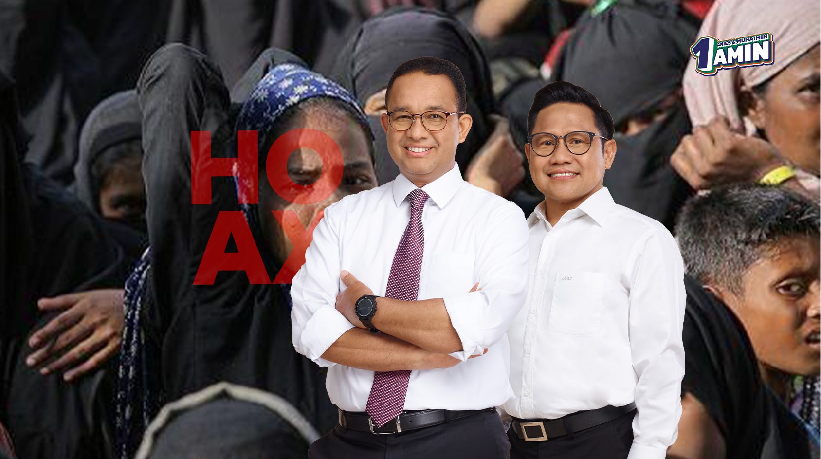 Anies bantu pengungsi rohingnya