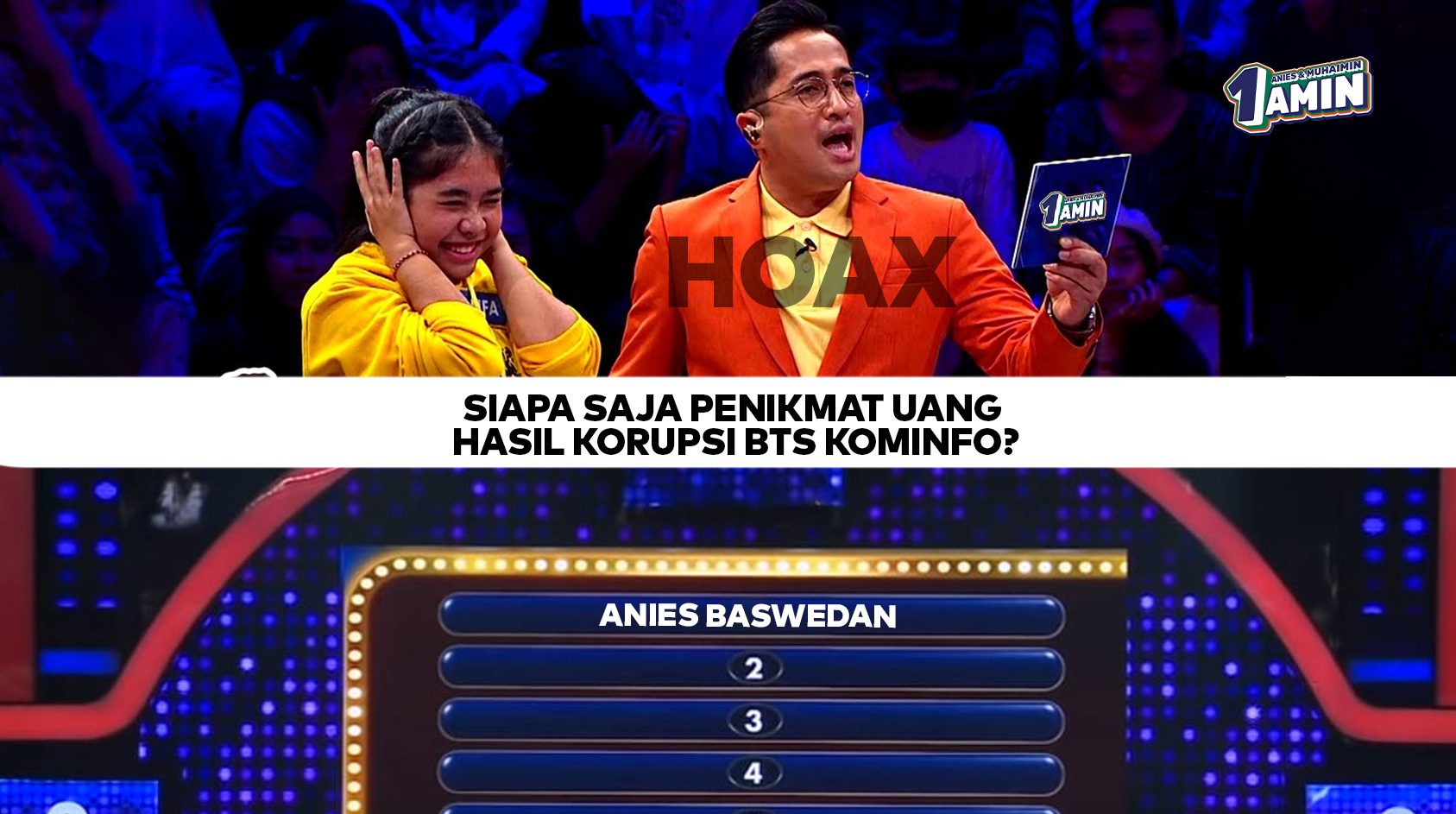 Anies Baswedan Ada dalam List Penikmat Uang Hasil Korupsi BTS Kominfo