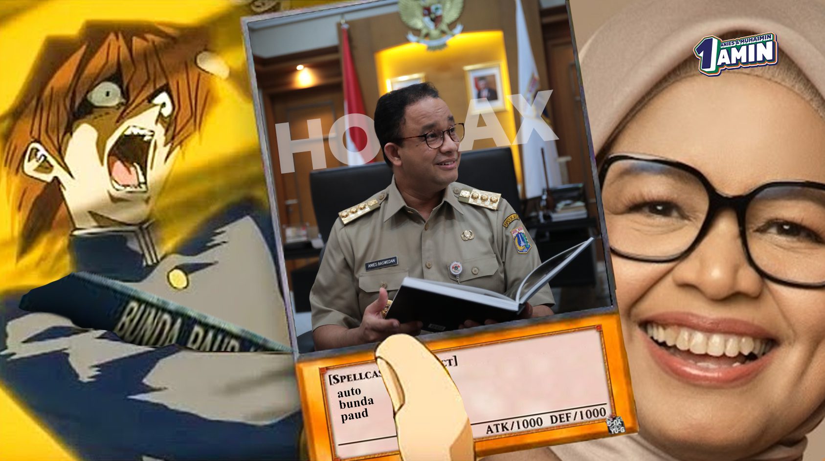 Anies Berikan Jalur Ordal Bunda PAUD Pada Istrinya