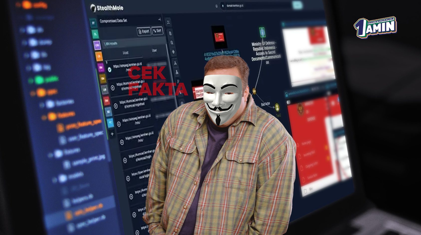 Klaim Anies Terkait Kemenhan Dibobol Hacker Tahun 2023