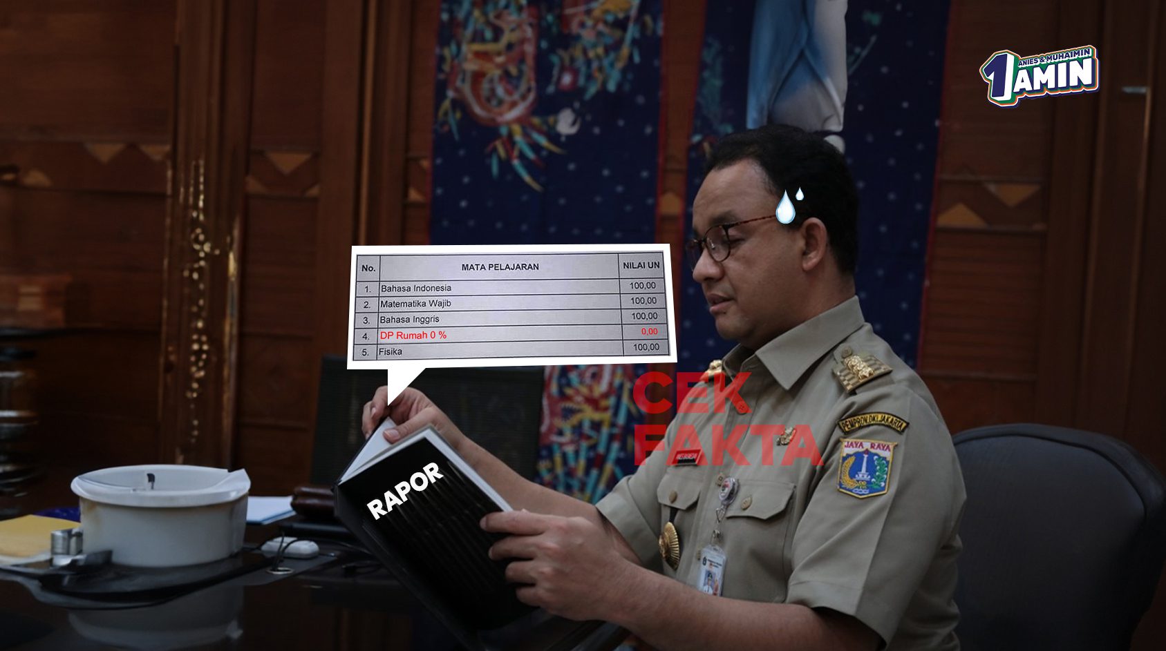 Program Rumah DP 0% Anies Gagal Total