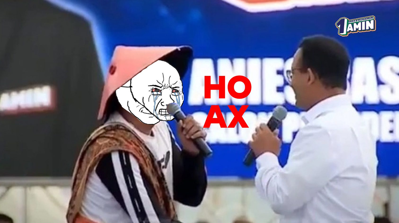 FITNAH LAGI: Viral Nelayan Menangis di Depan Anies Ternyata Hanya Akting!